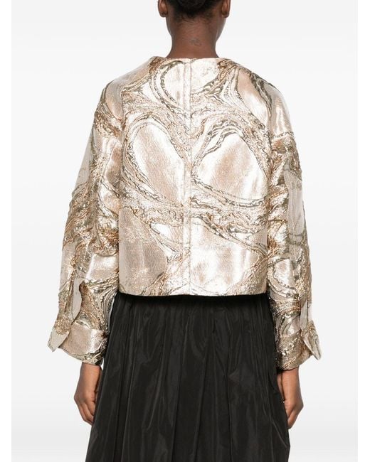 Susanne Bommer Natural Flower Crewneck Jacket