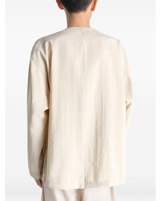 Lemaire Natural Silk Shirt for men