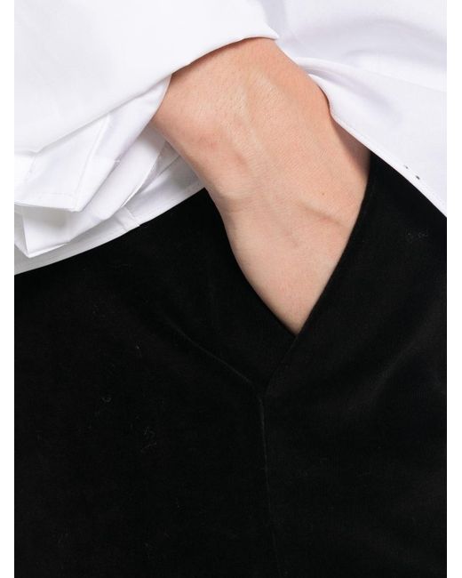Circolo 1901 Black Cotton Trousers
