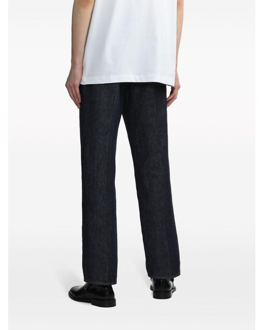 Auralee Blue Twist Denim Jeans for men
