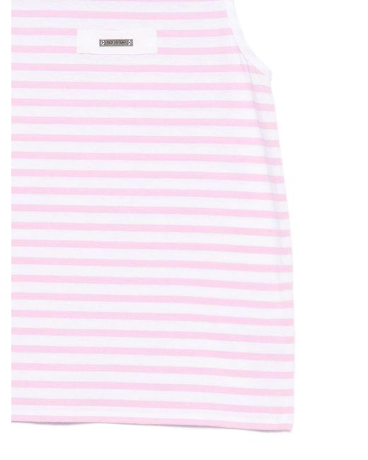 Iceberg Pink Striped Top