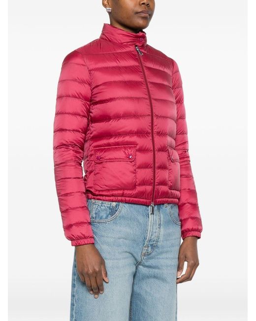 Moncler Red Lans Short Down Jacket