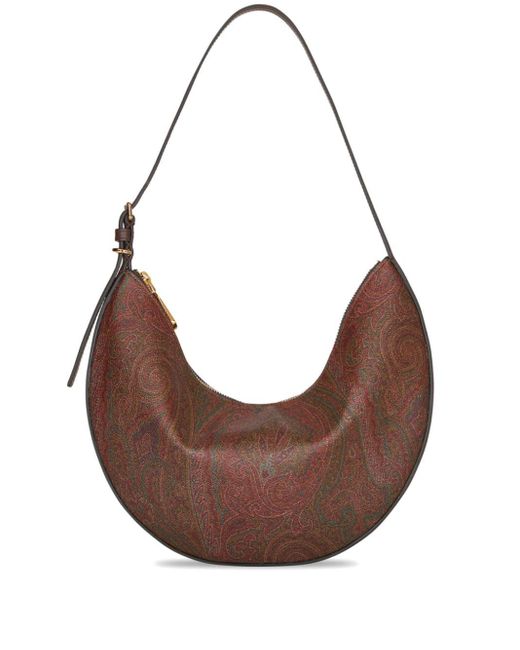 Etro Brown Medium Essential Hobo Bag