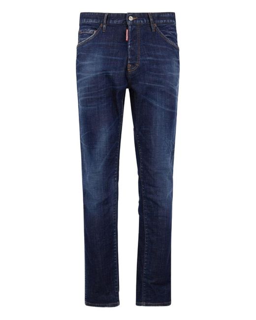 DSquared² Blue Teddy Jeans for men