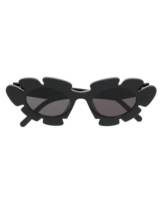 Loewe-Paulas Ibiza Black Flower Sunglasses