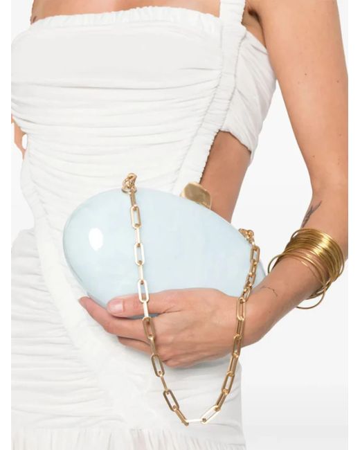 Cult Gaia Blue Eviana Bag