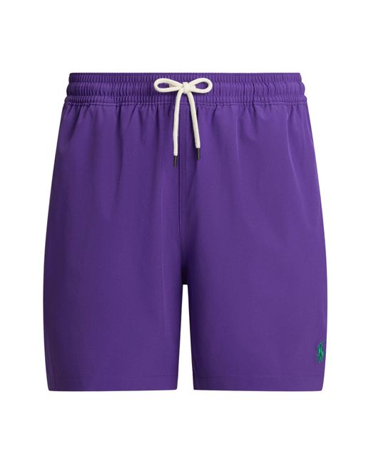 Polo Ralph Lauren Purple Traveler Classic Swim Boxer for men