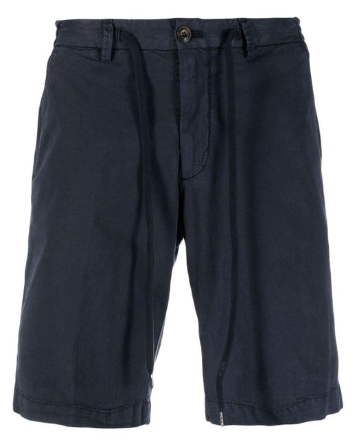 Briglia 1949 Blue Drawstring-waist Chino Shorts for men