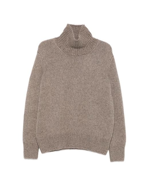 The Row Brown Plira Cashmere Jumper