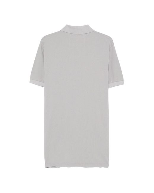 ERL Gray Logo Polo Shirt for men