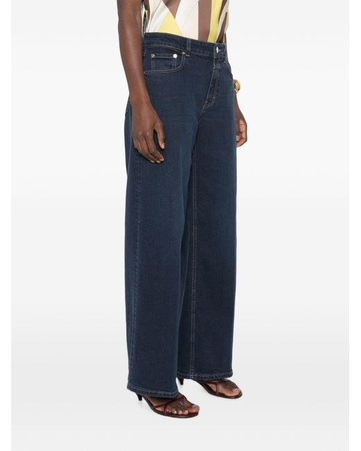 Closed Blue Jayla Flared Denim Jeans