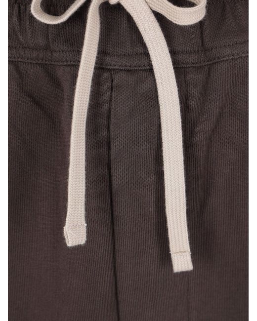 Moncler Gray Jogging Trousers With Logo for men