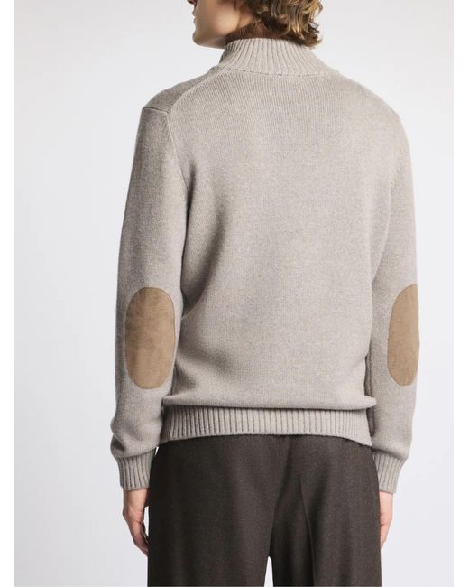 Fay Gray Turtleneck Sweater for men