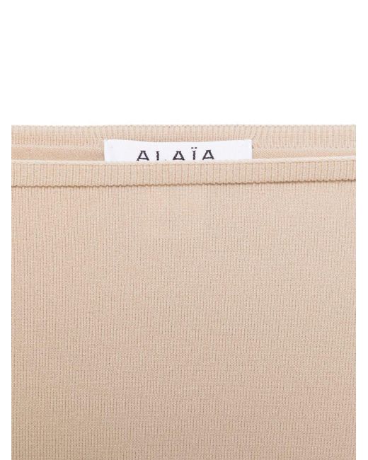Alaïa Natural Second Skin Lingerie Set