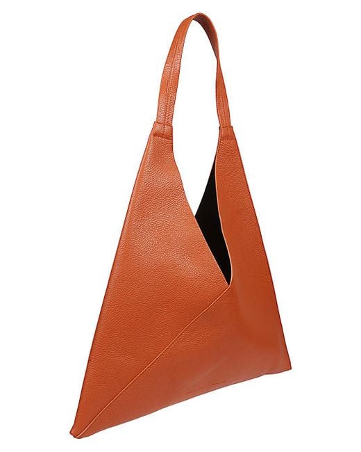 Liviana Conti Brown Leather Shoulder Bag