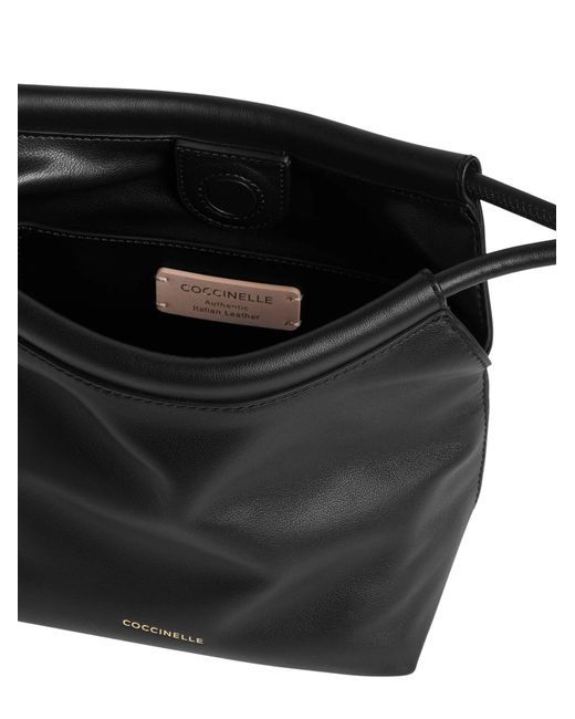 Coccinelle Black Finn Pouch Bag