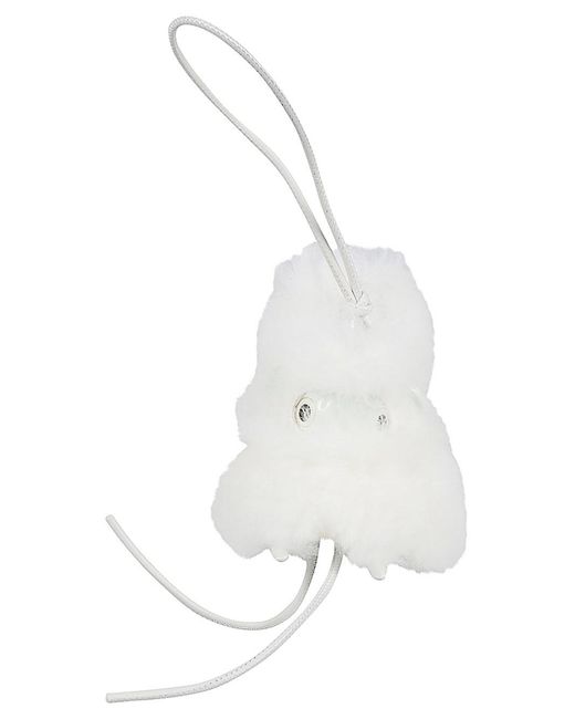 Loewe White Bunny Puzz Charm