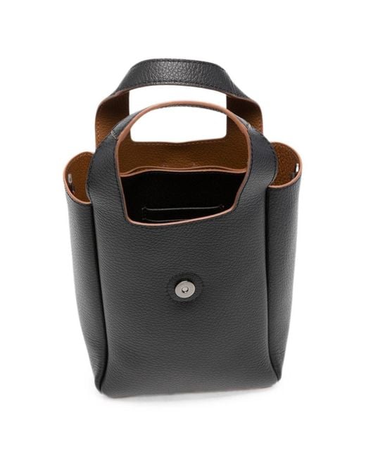 Hogan Black Trend Mini Leather Tote