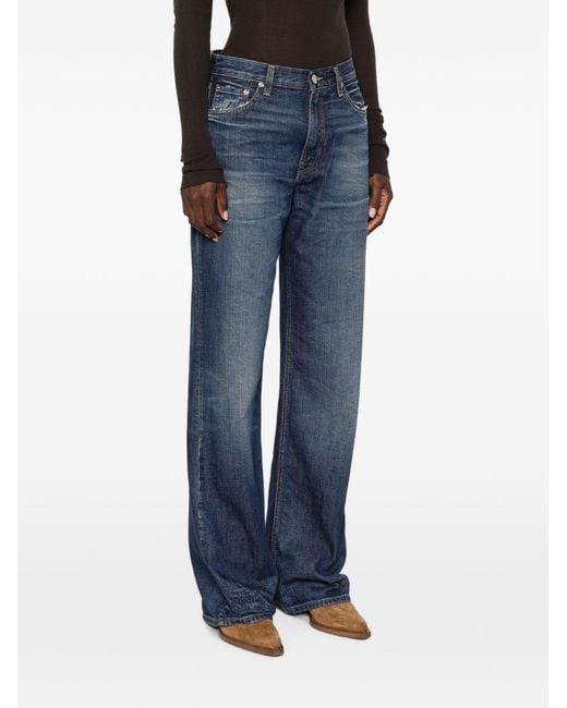 Haikure Blue Korea Denim Jeans
