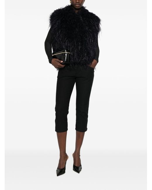 Forte_forte Black Ecofur Vest