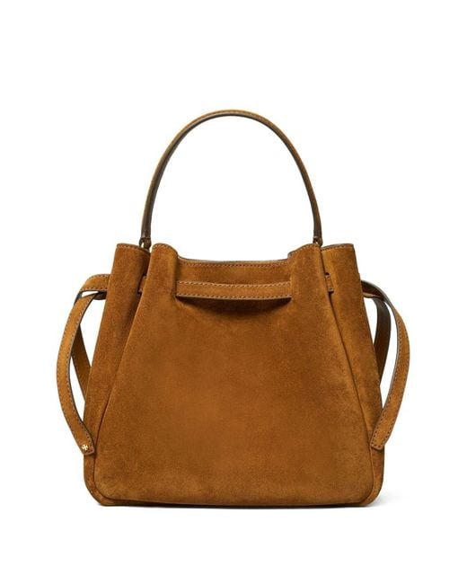 Borsa A Secchiello di Tory Burch in Brown