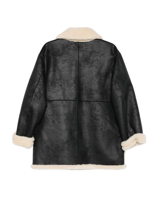 DUNST Black Faux Leather Jacket