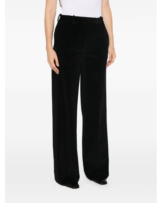 Circolo 1901 Black Cotton Trousers