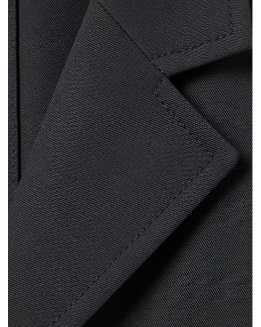 Gucci Black Embossed Wool Gabardine Jacket for men