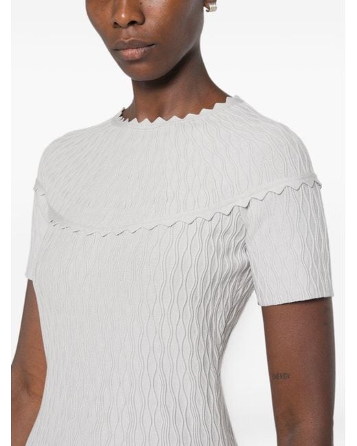 Emporio Armani White Short Dress
