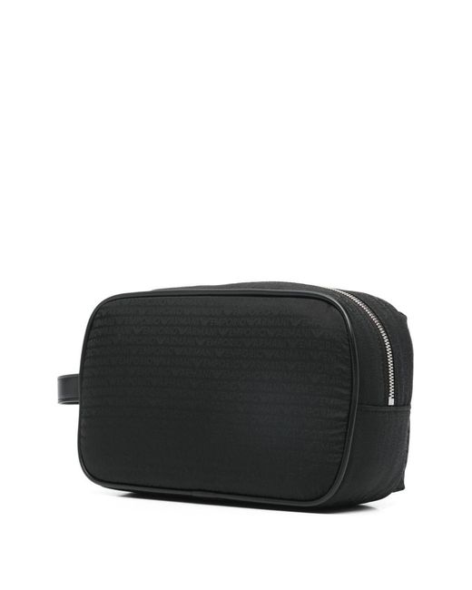 Beauty-Case di Emporio Armani in Black da Uomo
