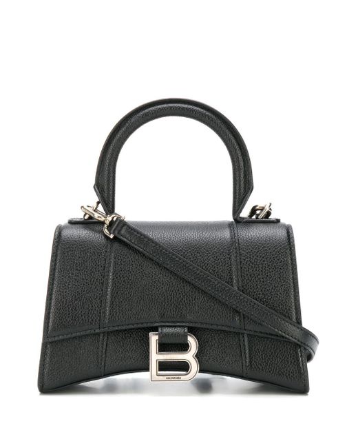 balenciaga hourglass xs black