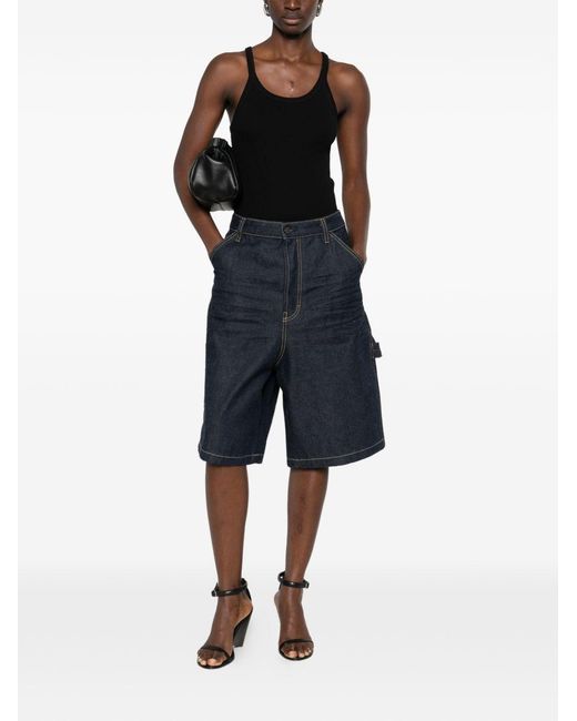 IRO Black Palisso Cotton Tank Top