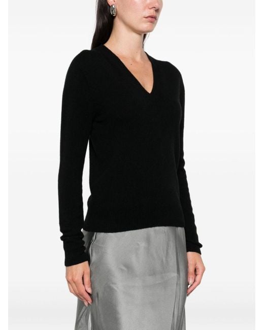 Jucca Black V-Neck Pullover
