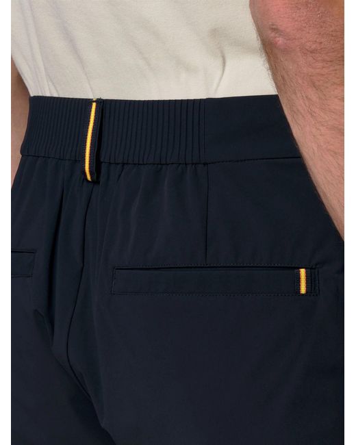 K-Way Blue Bermuda Ilton for men