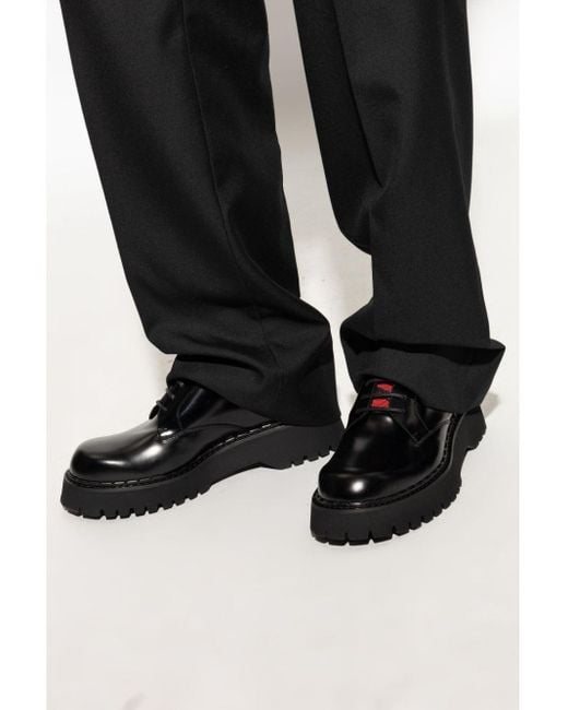Scarpa Derby di Gucci in Black da Uomo