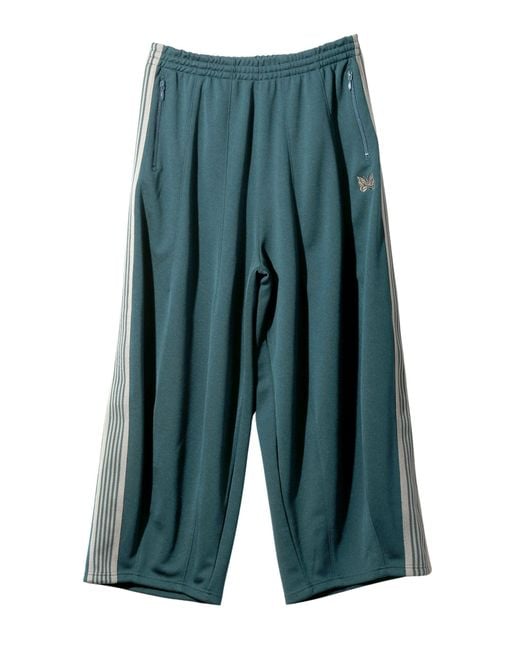 Needles Green Track Pants for men