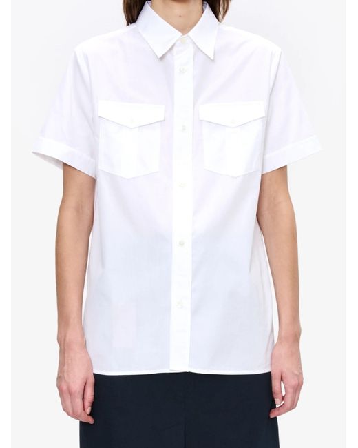 A.P.C. White Milesa Shirt