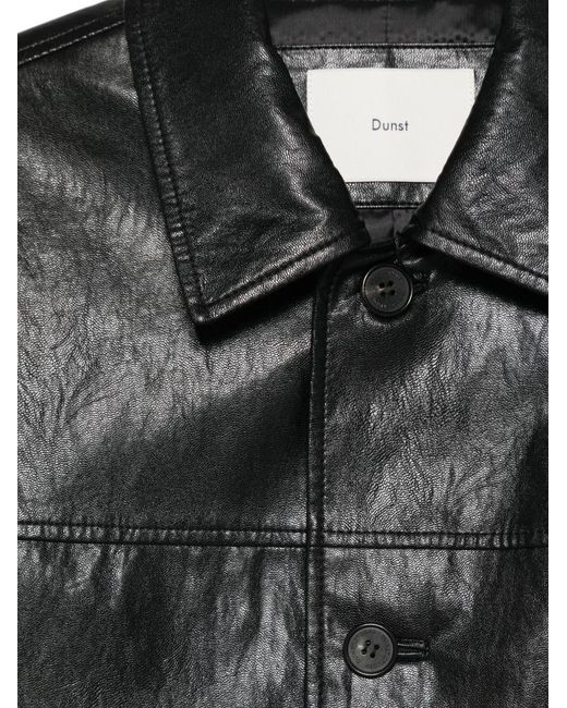 DUNST Black Vegan Leather Jacket