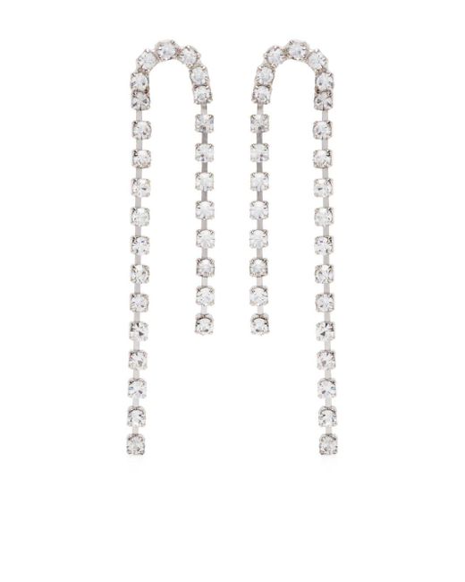 Orecchini Con Cristalli di Forte Forte in White