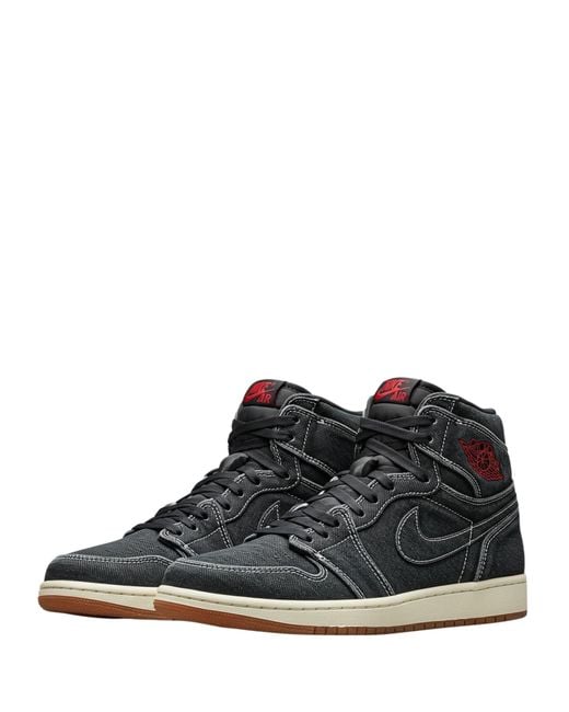 Nike Black Sneaker Air Jordan 1 High Og Flight Club for men