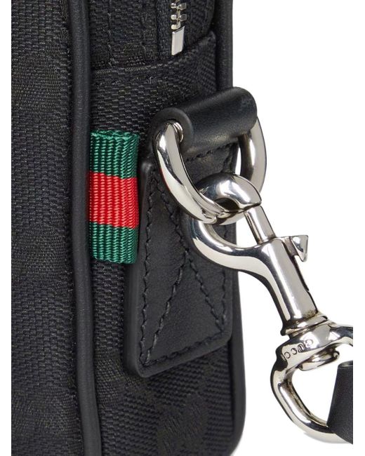 Gg Supreme Camera Bag di Gucci in Black da Uomo