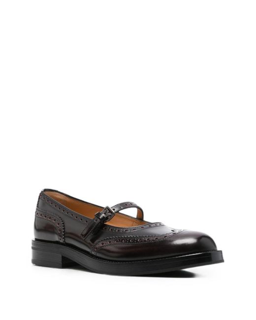 Church's Black Sheila Leather Ballets