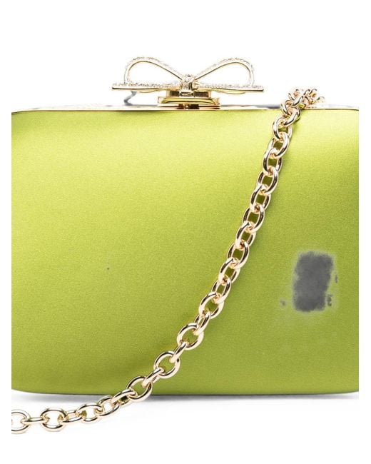 Clutch di Self-Portrait in Green