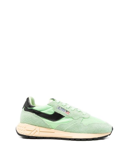 Autry Green Reelwind Low Sneakers