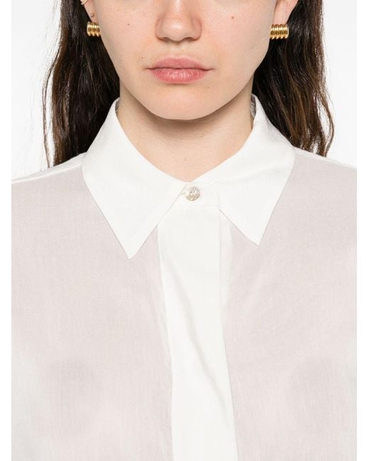 Forte_forte White Cotton Shirt