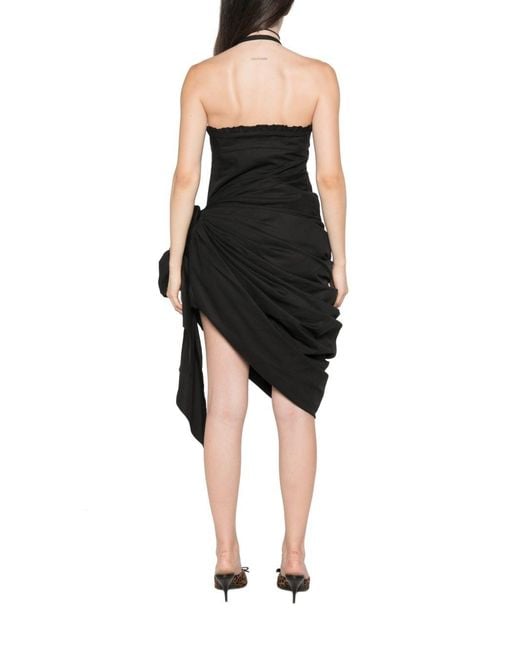 Chloé Black Silk Short Dress