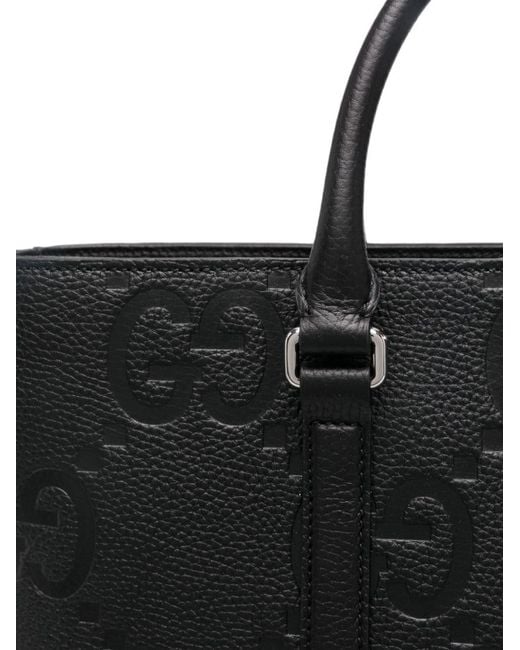 Gucci Black Tote Bag With Logo for men