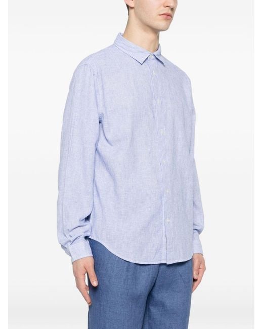 Woolrich White Cotton Shirt for men