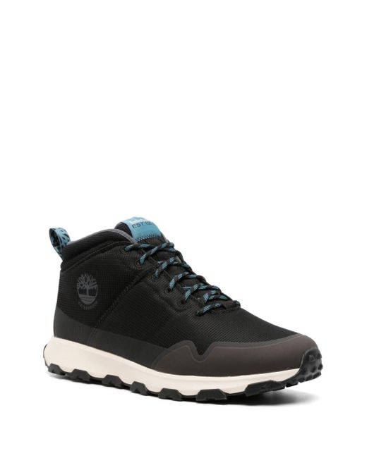 Timberland Winsor Trail Hiking Boots in Black for Men | Lyst