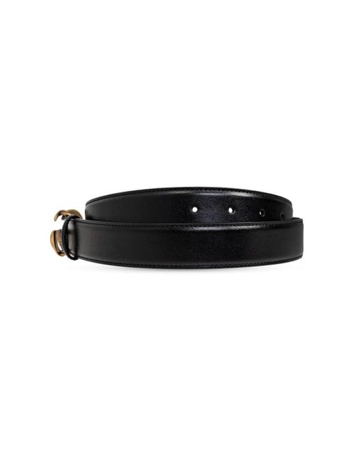 Cintura Gg Marmont- Uomo di Gucci in Black da Uomo